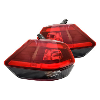 Replacement - Driver and Passenger Side Outer Tail Light Set (CAPA Certified)
