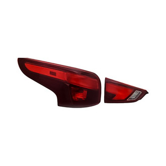 Replacement - Driver Side Driver and Passenger Side Inner and Outer Tail Light Set (Standard Line)