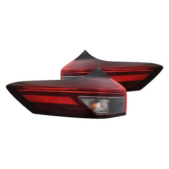 Replacement - Driver and Passenger Side Outer Tail Light Set (CAPA Certified)