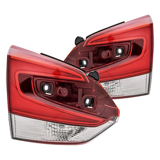 Replacement - Driver and Passenger Side Inner Tail Light Lens and Housing Set (CAPA Certified)