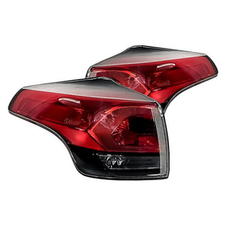 Replacement - Driver and Passenger Side Outer Tail Light Set (CAPA Certified)