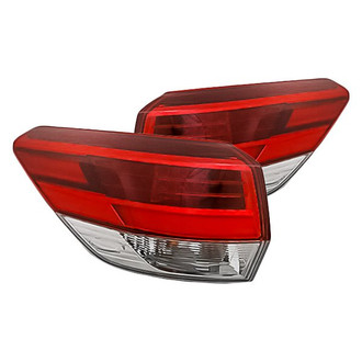 Replacement - Driver and Passenger Side Outer Tail Light Set (Standard Line)