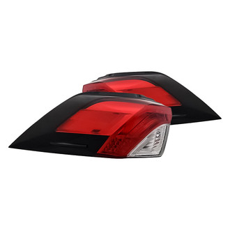Replacement - Driver and Passenger Side Outer Tail Light Set (CAPA Certified)
