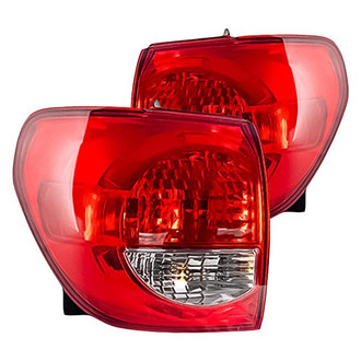 Replacement - Driver and Passenger Side Outer Tail Light Set (Standard Line)