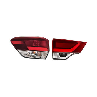 Replacement - Driver Side Driver and Passenger Side Inner and Outer Tail Light Set (CAPA Certified)