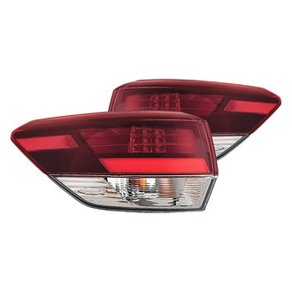 Replacement - Driver and Passenger Side Outer Tail Light Set (Standard Line)