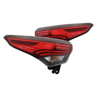 Replacement - Driver and Passenger Side Outer Tail Light Set (Standard Line)