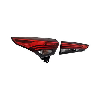 Replacement - Driver Side Driver and Passenger Side Inner and Outer Tail Light Set (Standard Line)