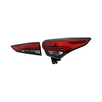 Replacement - Passenger Side Driver and Passenger Side Inner and Outer Tail Light Set (Standard Line)