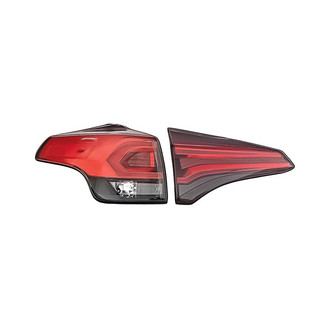 Replacement - Driver Side Driver and Passenger Side Inner and Outer Tail Light Set (CAPA Certified)