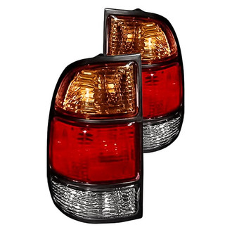 Replacement - Driver and Passenger Side Tail Light Lens and Housing Set (Standard Line)