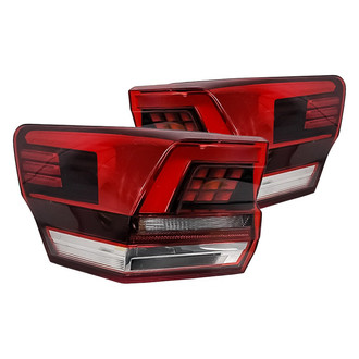 Replacement - Driver and Passenger Side Outer Tail Light Set (CAPA Certified)