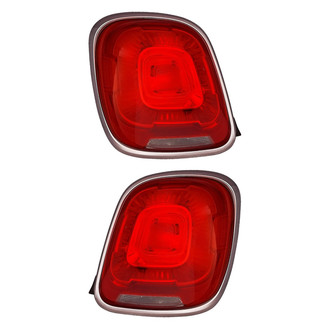 Replacement - Driver and Passenger Side Tail Light Lens and Housings (CAPA Certified)