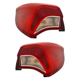 Replacement - Driver and Passenger Side Outer Tail Lights (CAPA Certified)