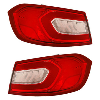 Replacement - Driver and Passenger Side Outer Tail Lights (CAPA Certified)
