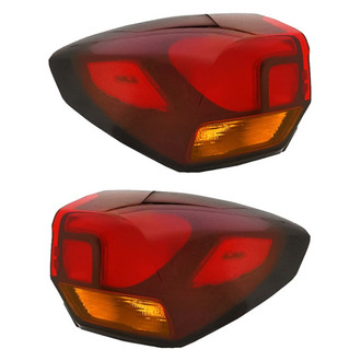 Replacement - Driver and Passenger Side Outer Tail Lights (CAPA Certified)