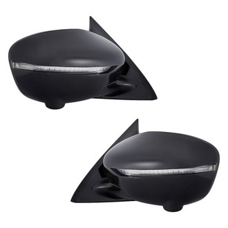 Replacement - Driver and Passenger Side Power View Mirror Set (Heated, Foldaway) (Standard Line)