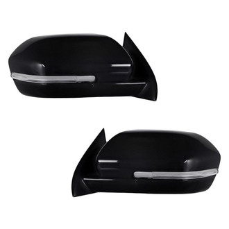 Replacement - Driver and Passenger Side Power View Mirror Set (Heated, Foldaway) (Standard Line)