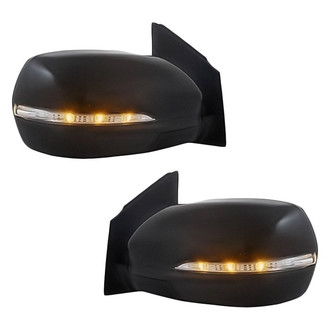 Replacement - Driver and Passenger Side Power View Mirror Set (Heated, Foldaway) (Standard Line)