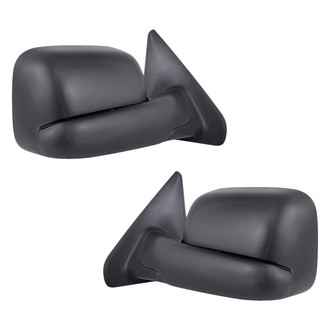 Replacement - Driver and Passenger Side Power Towing Mirror Set (Heated, Foldaway) (Standard Line)