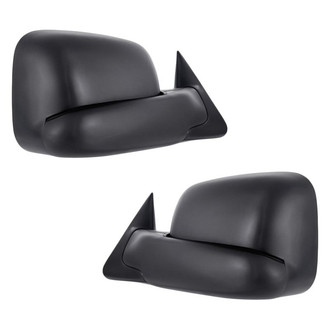 Replacement - Driver and Passenger Side Power Towing Mirror Set (Heated, Foldaway) (Standard Line)