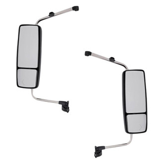Replacement - Driver and Passenger Side Power Towing Mirror Set (Heated, Non-Foldaway) (Standard Line)