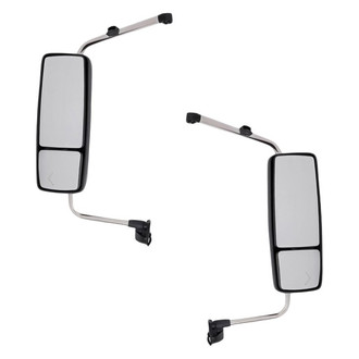 Replacement - Driver and Passenger Side Power Towing Mirror Set (Heated, Non-Foldaway) (Standard Line)