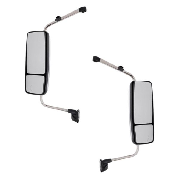 Replacement - Driver and Passenger Side Manual Towing Mirror Set