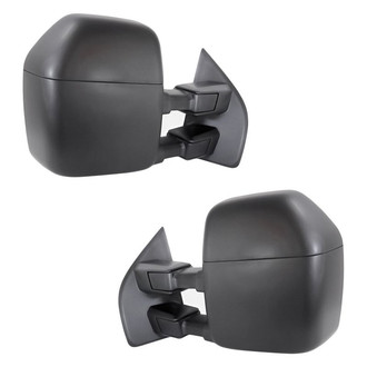 Replacement - Driver and Passenger Side Power Towing Mirror Set (Heated) (Standard Line)