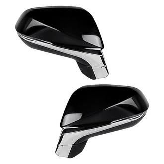 Replacement - Driver and Passenger Side Power View Mirror Set (Heated, Foldaway) (Standard Line)