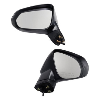 Replacement - Driver and Passenger Side Power View Mirror Set (Heated, Foldaway) (Standard Line)