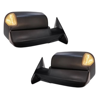 Replacement - Driver and Passenger Side Power View Mirror Set (Heated, Foldaway) (Standard Line)