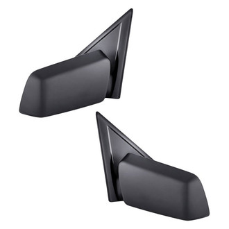 Replacement - Driver and Passenger Side Manual View Mirror Set (Non-Heated, Non-Foldaway) (Standard Line)
