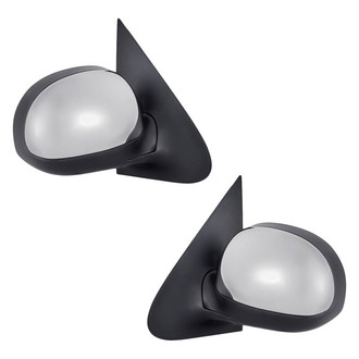 Replacement - Driver and Passenger Side Power View Mirror Set (Non-Heated, Foldaway) (Standard Line)