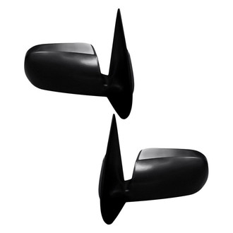 Replacement - Driver and Passenger Side Power Remote View Mirror Set (Non-Heated, Foldaway) (Standard Line)