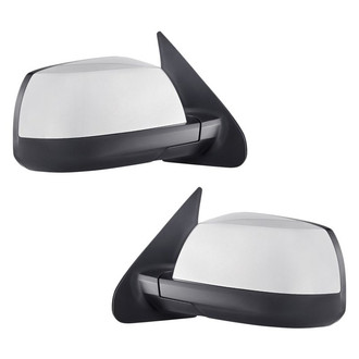 Replacement - Driver and Passenger Side Power View Mirror Set (Heated, Foldaway) (Standard Line)