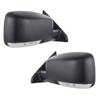 Replacement - Driver and Passenger Side Power View Mirror Set (Heated, Foldaway) (Standard Line)