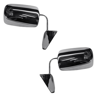 Replacement - Driver and Passenger Side Power View Mirror Set (Non-Heated, Foldaway) (Standard Line)