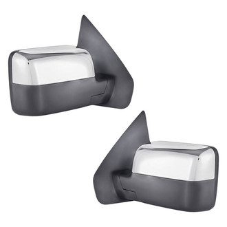 Replacement - Driver and Passenger Side Power View Mirror Set (Heated, Foldaway) (Standard Line)