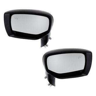 Replacement - Driver and Passenger Side Power View Mirror Set (Heated, Foldaway) (Standard Line)