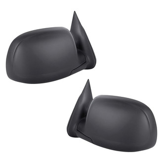 Replacement - Driver and Passenger Side Power Remote View Mirror Set (Heated, Foldaway) (Standard Line)