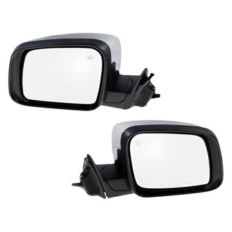 Replacement - Driver and Passenger Side Power View Mirror Set (Heated, Foldaway) (Standard Line)