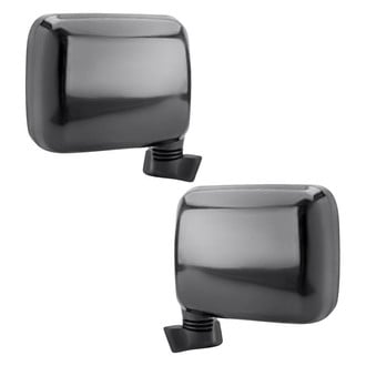 Replacement - Driver and Passenger Side Manual View Mirror Set (Non-Heated, Foldaway) (Standard Line)
