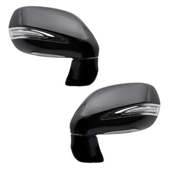 Replacement - Driver and Passenger Side Power View Mirror Set (Heated, Foldaway) (Standard Line)
