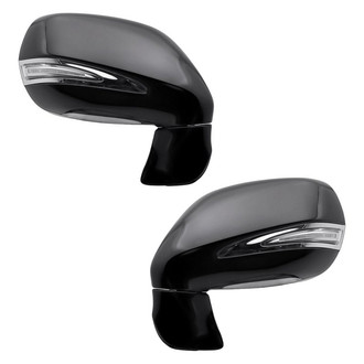 Replacement - Driver and Passenger Side Power View Mirror Set (Heated, Foldaway) (Standard Line)