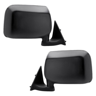 Replacement - Driver and Passenger Side Manual View Mirror Set (Non-Heated, Foldaway) (Standard Line)