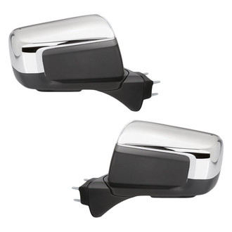 Replacement - Driver and Passenger Side Power View Mirror Set (Heated, Foldaway) (Standard Line)
