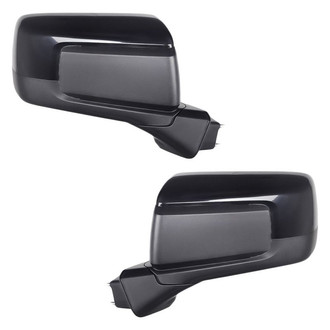 Replacement - Driver and Passenger Side Power View Mirror Set (Heated, Foldaway) (Standard Line)