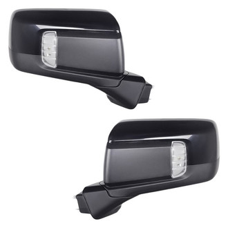 Replacement - Driver and Passenger Side Power View Mirror Set (Heated, Foldaway) (Standard Line)