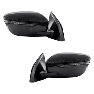 Replacement - Driver and Passenger Side Power View Mirror Set (Non-Heated, Foldaway) (Standard Line)